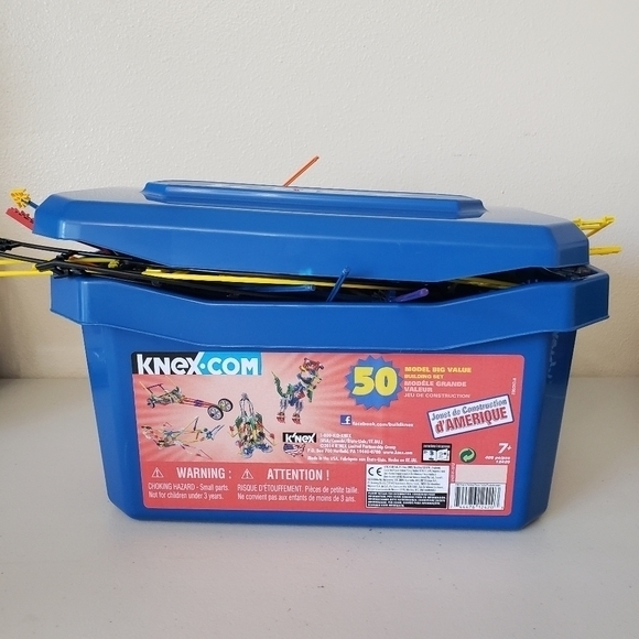 K'NEX Imagine 50 Model Big Value Building Set 408pc #12420 + Mighty Makers - Picture 5 of 6